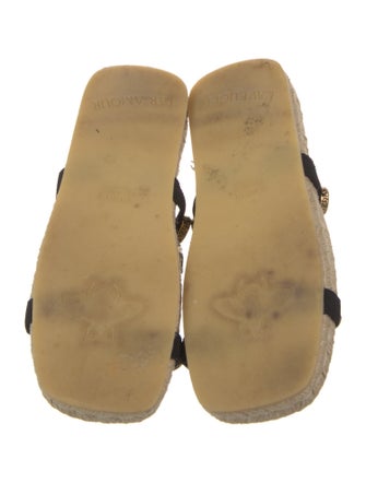 Gucci GG Crystal Jute Espadrilles