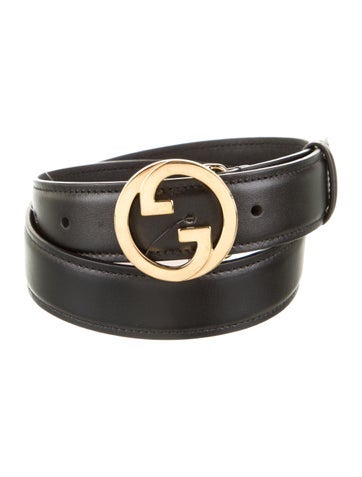 Gucci Belts Double G Logo Skinny Belt XXS