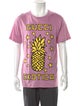 Gucci Graphic Print Crew Neck T-Shirt