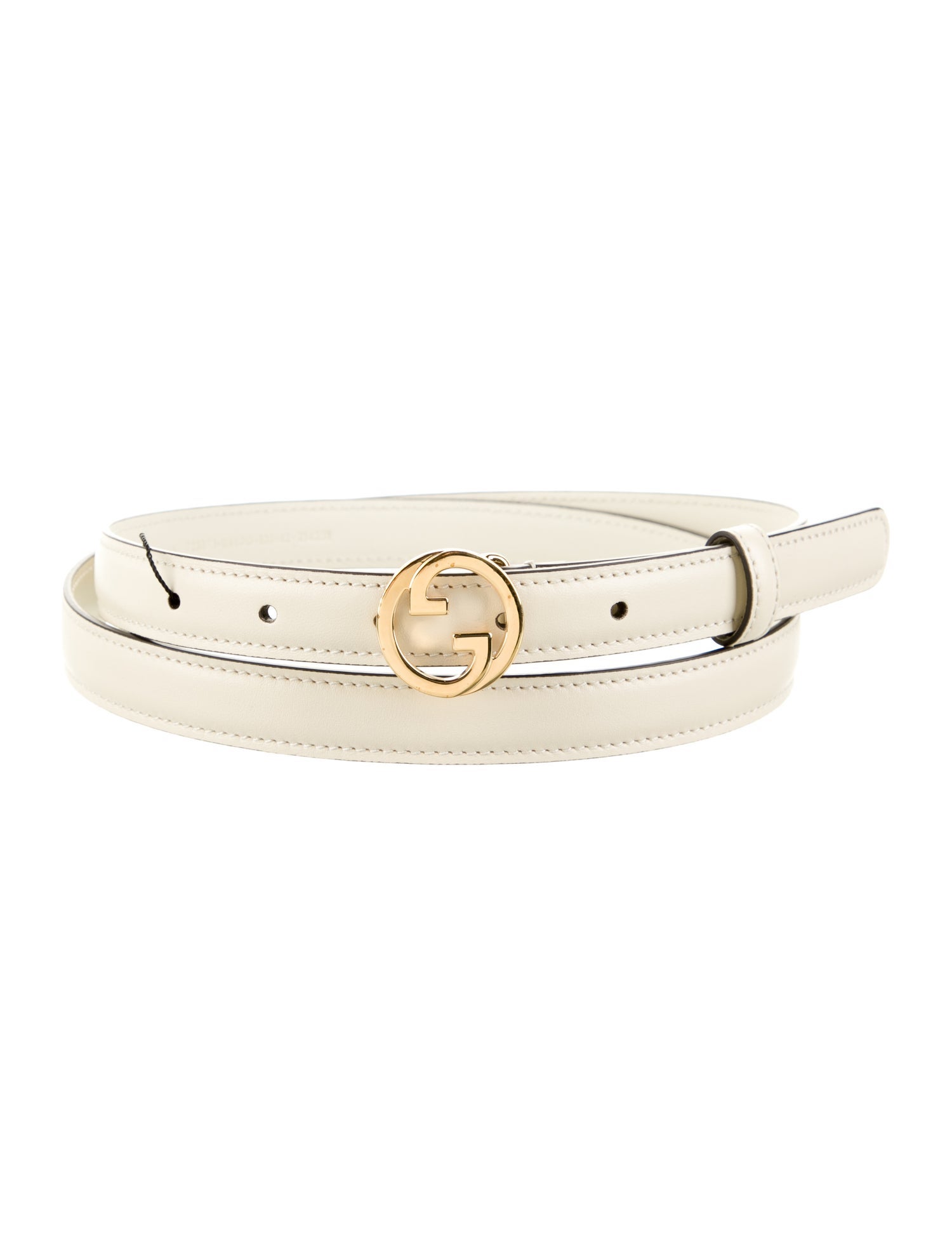 Gucci Interlocking G Logo Skinny Belt