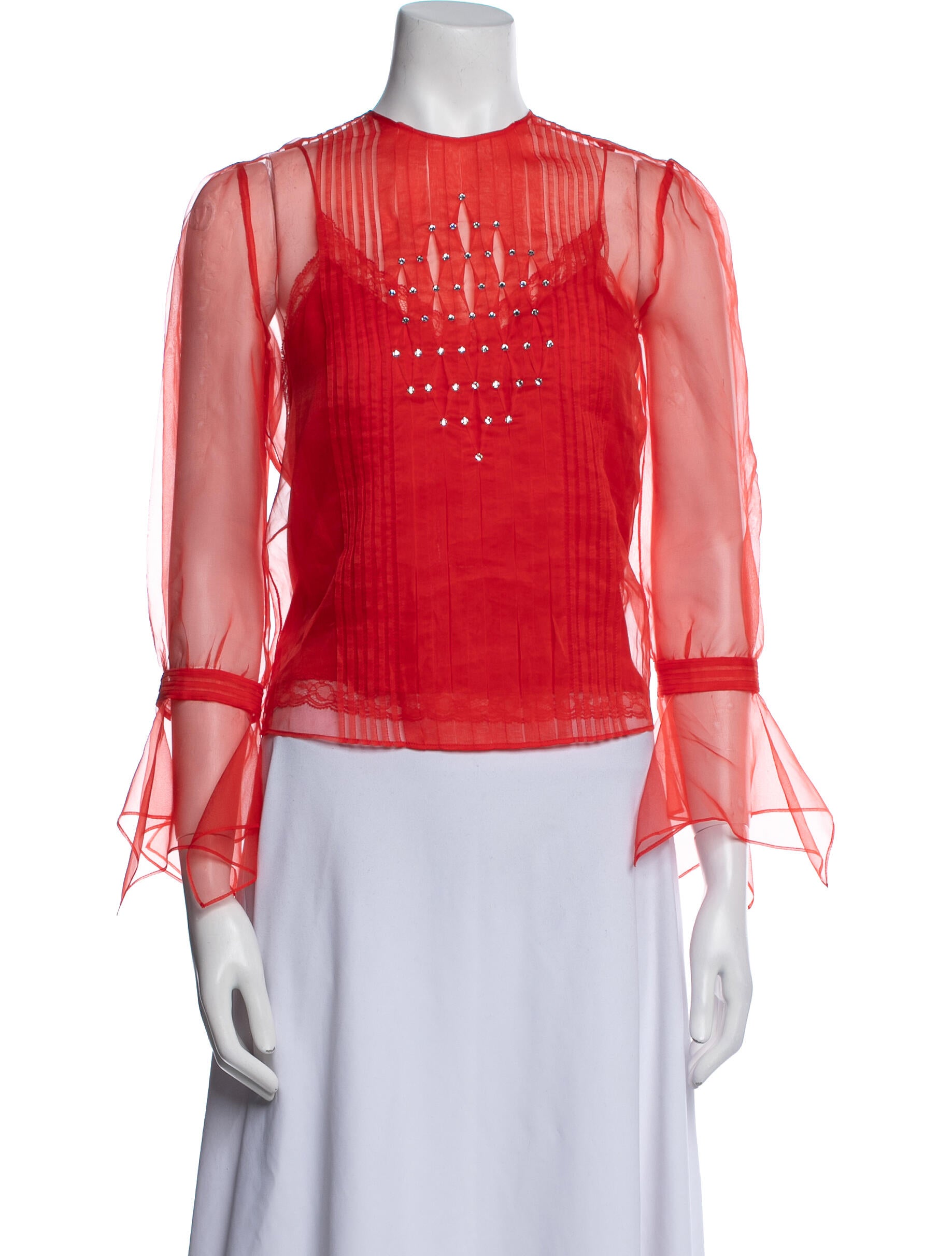 Gucci 2020 Crew Neck Blouse