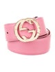Gucci Double G Logo Leather Belt Kit