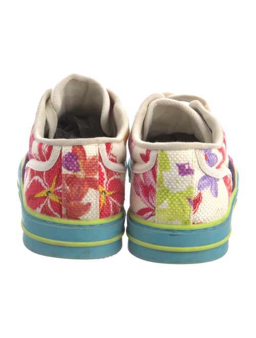 Gucci Sylvie Web Accent Canvas Sneakers