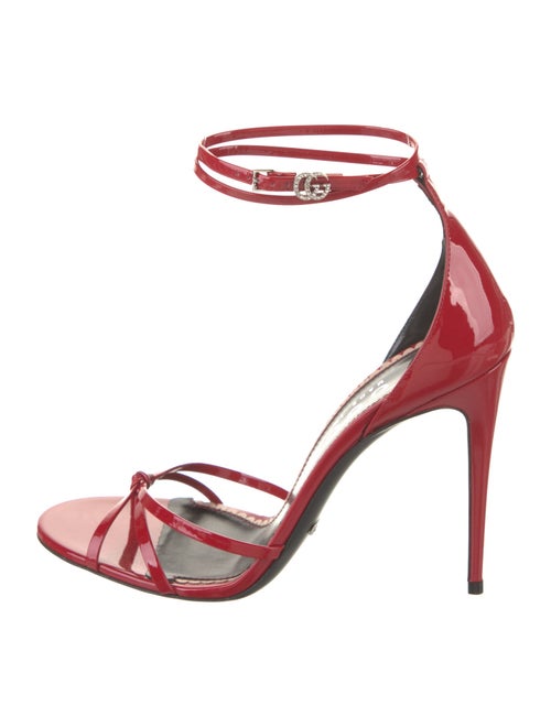 Gucci Patent Leather Sandals