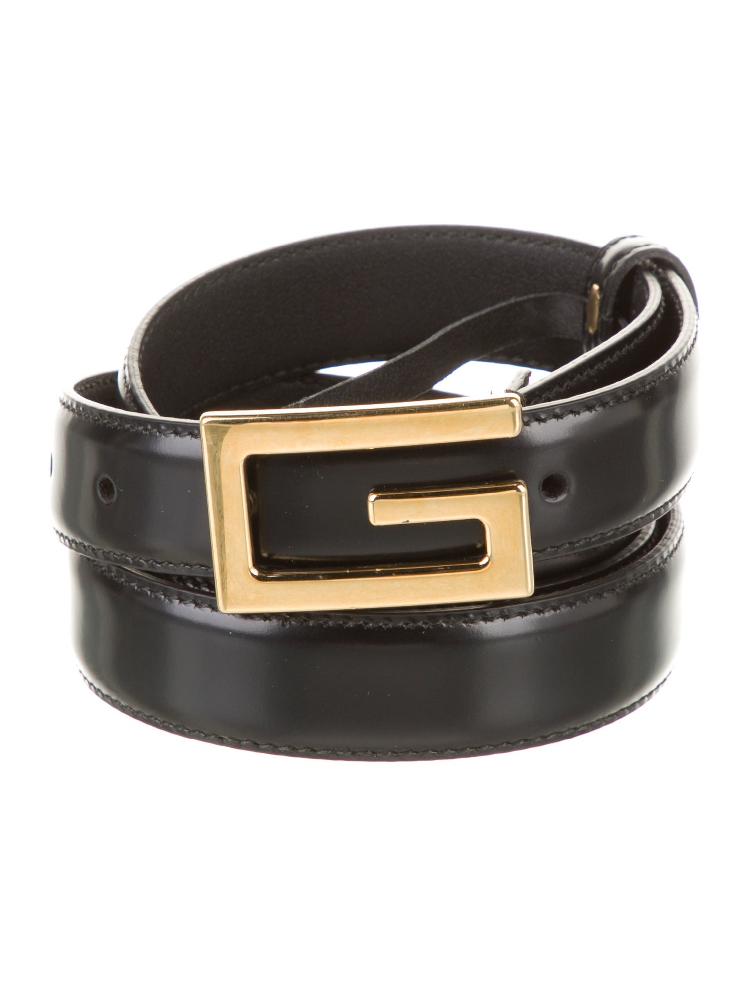 Gucci Skinny Leather Belt