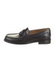Gucci Interlocking G Logo Leather Loafers