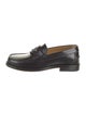 Gucci Interlocking G Logo Leather Loafers