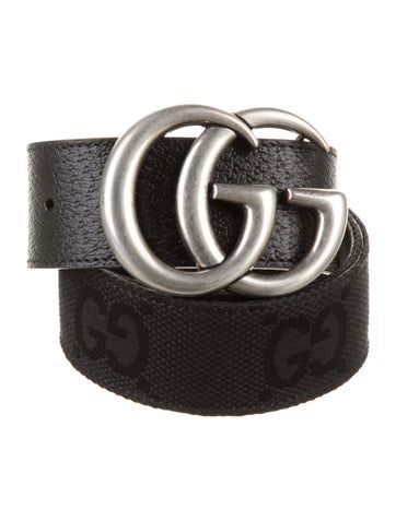 Gucci Belts Double G Logo Canvas Belt Kit XS