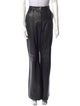 Gucci Leather Wide Leg Pants