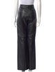 Gucci Leather Wide Leg Pants