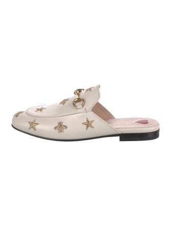 Gucci Princetown Horsebit Accent Mules