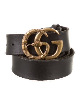 Gucci Double G Logo Leather Belt Kit