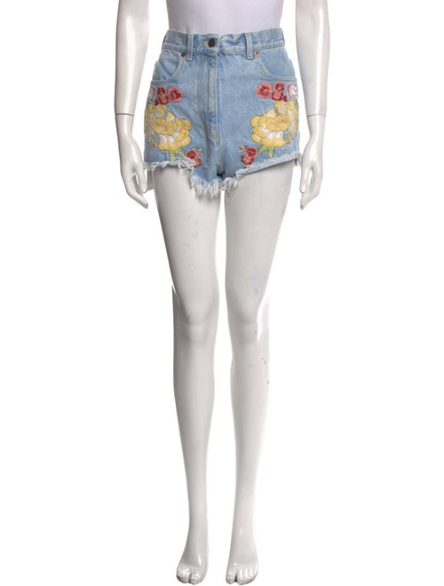 Gucci Patterned Mini Shorts