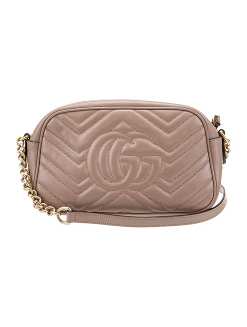 Gucci Double G GG Marmont Small Matelasse Shoulder Bag Small