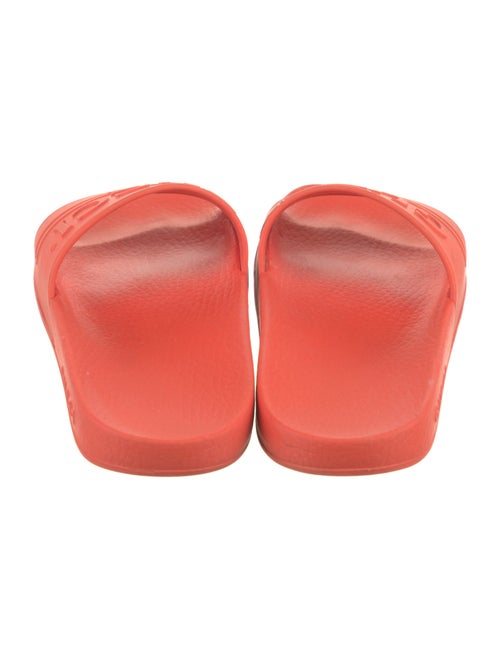 Gucci Interlocking G Logo Rubber Slides