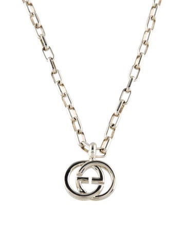 Gucci Pendant Necklace Interlocking G