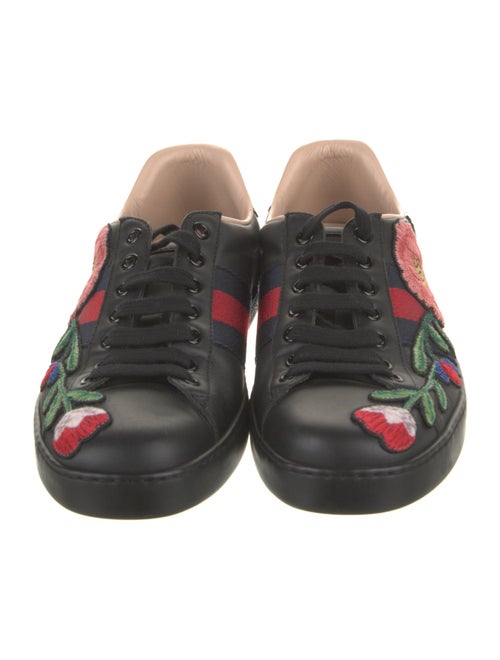 Gucci Capri Accent Leather Sneakers