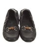 Gucci Horsebit Accent Leather Loafers