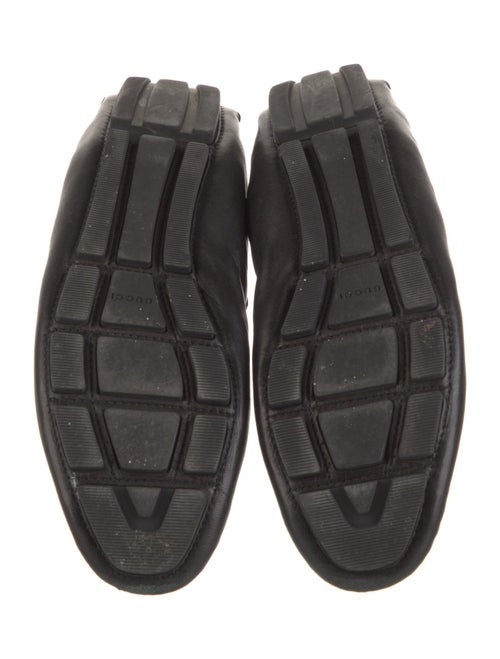 Gucci Horsebit Accent Leather Loafers
