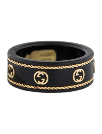 Gucci 18K Icon Band Ring
