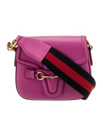 Gucci Crossbody Bags Horsebit Lady Web Small
