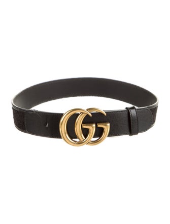 Gucci Double G Logo Belt