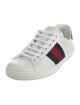 Gucci Sylvie Web Accent Leather Sneakers