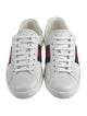 Gucci Sylvie Web Accent Leather Sneakers