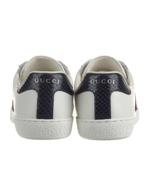 Gucci Sylvie Web Accent Leather Sneakers