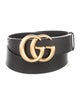 Gucci Double G Logo Skinny Belt