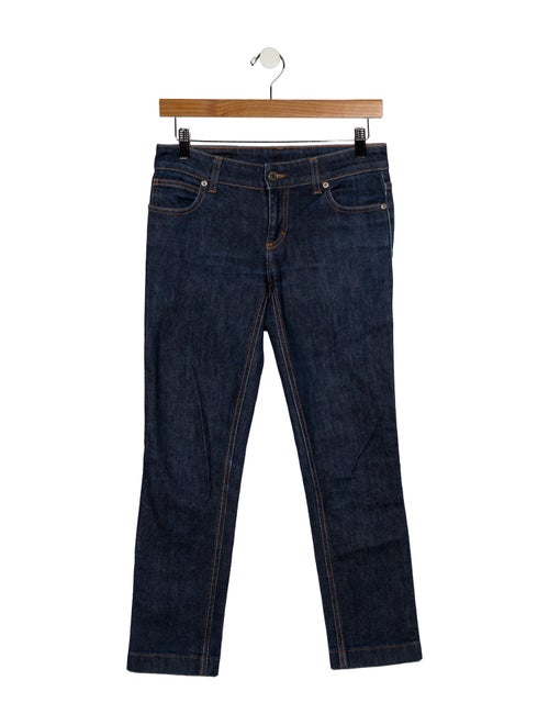 Gucci Low-Rise Skinny Leg Jeans