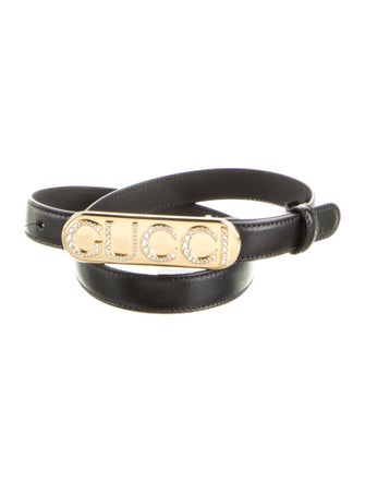 Gucci Skinny Leather Belt