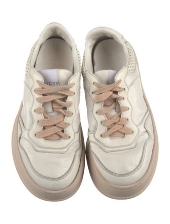 Gucci GG Embossed Leather Sneakers