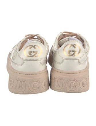 Gucci GG Embossed Leather Sneakers