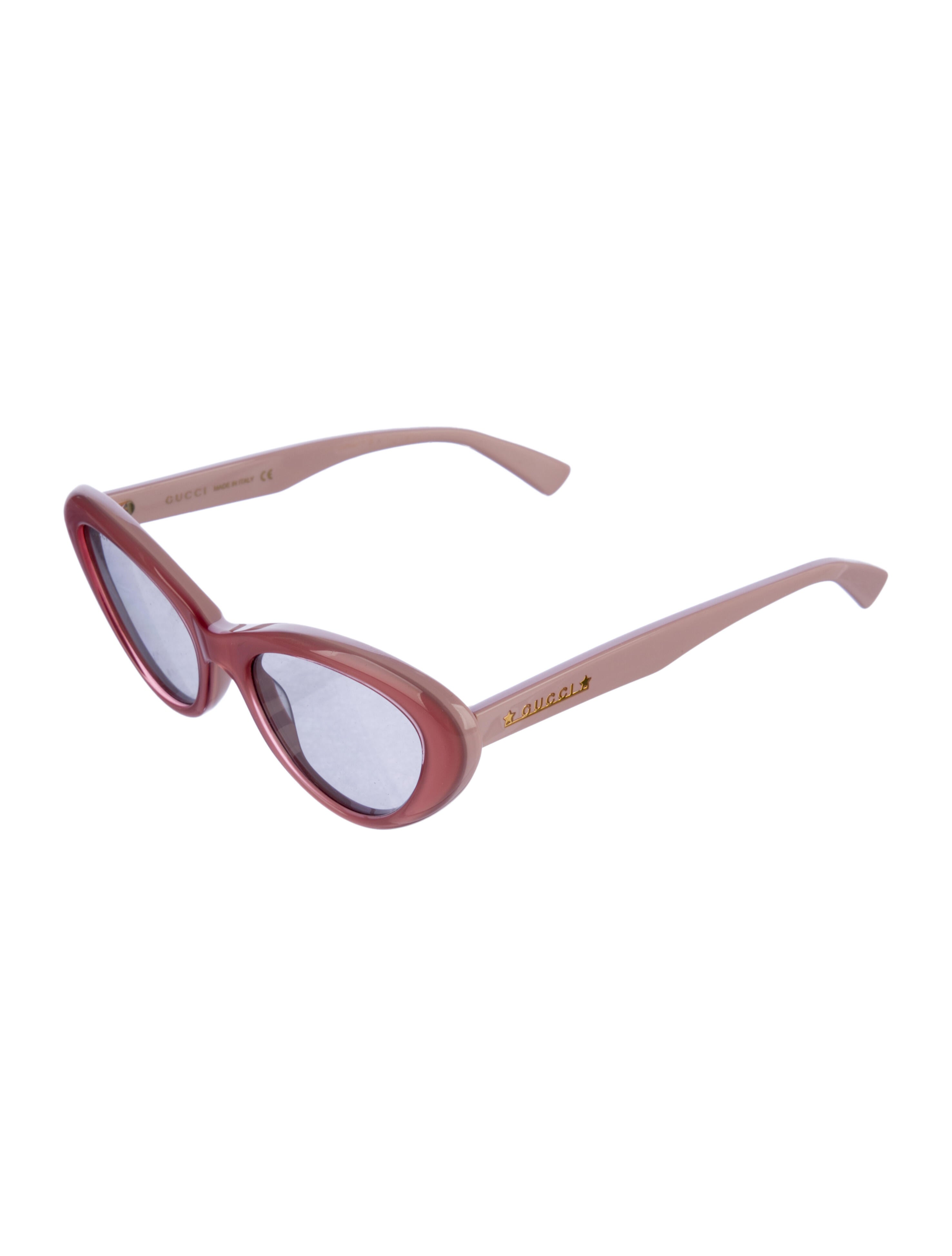 Gucci Cat-Eye Mirrored Sunglasses