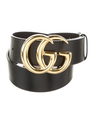 Gucci Belts Double G Logo Calf Leather Belt XXS
