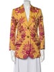 Gucci 2017 Floral Print Blazer