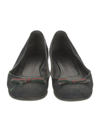 Gucci GG Canvas Canvas Ballet Flats