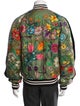 Gucci 2017 Floral Print Bomber Jacket