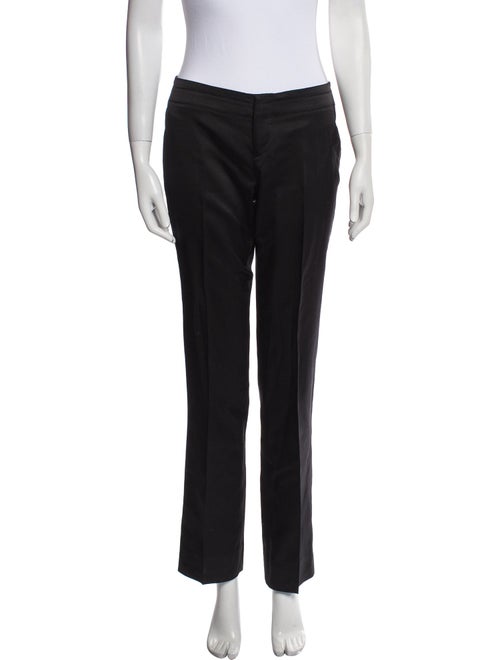 Gucci Silk Straight Leg Pants