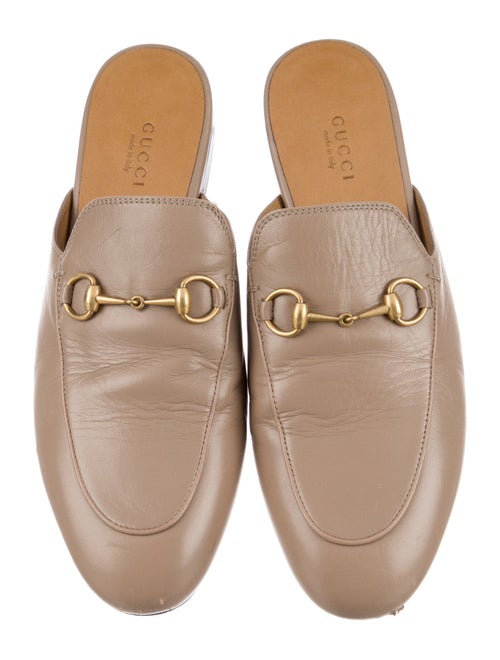 Gucci Leather Mules