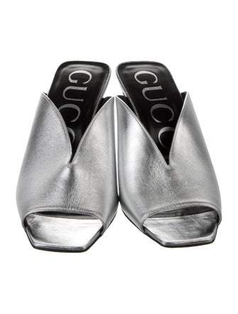 Gucci Leather Slides