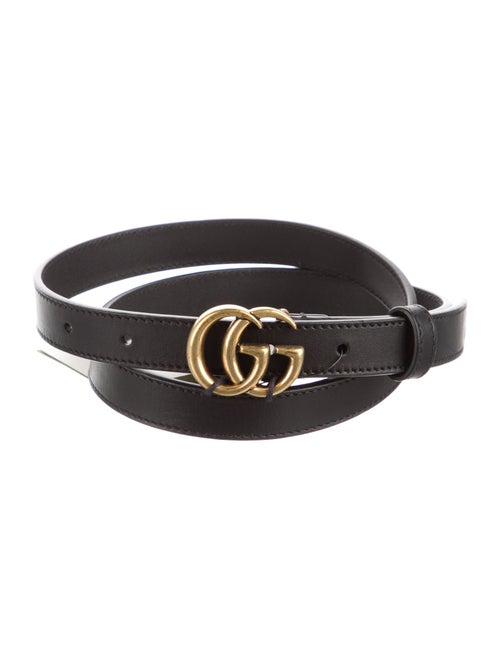 Gucci Skinny Leather Belt
