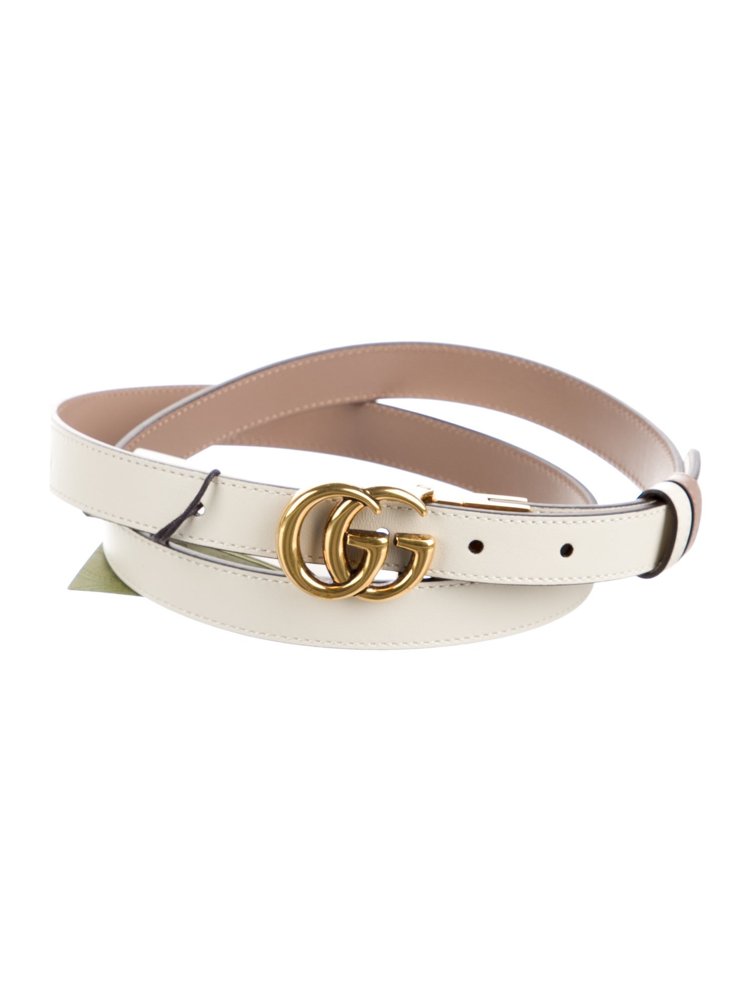 Gucci Skinny Leather Belt