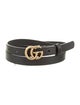 Gucci Double G Logo Skinny Belt