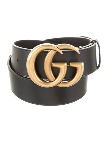 Gucci Belts Double G Logo Calf Leather Belt XXS