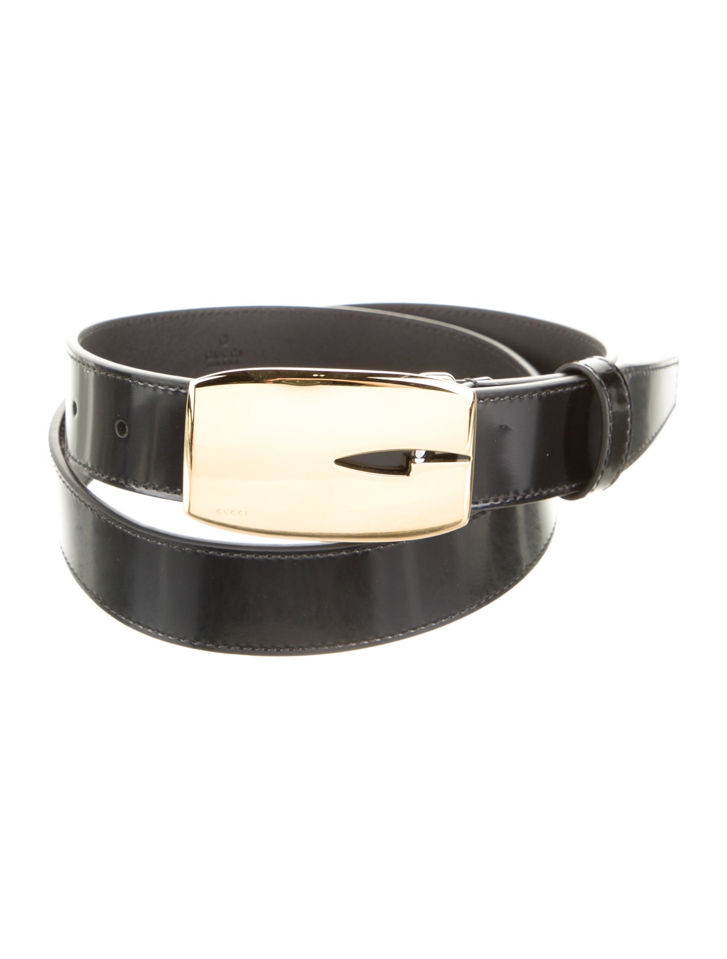 Gucci Patent Leather Waist Belt