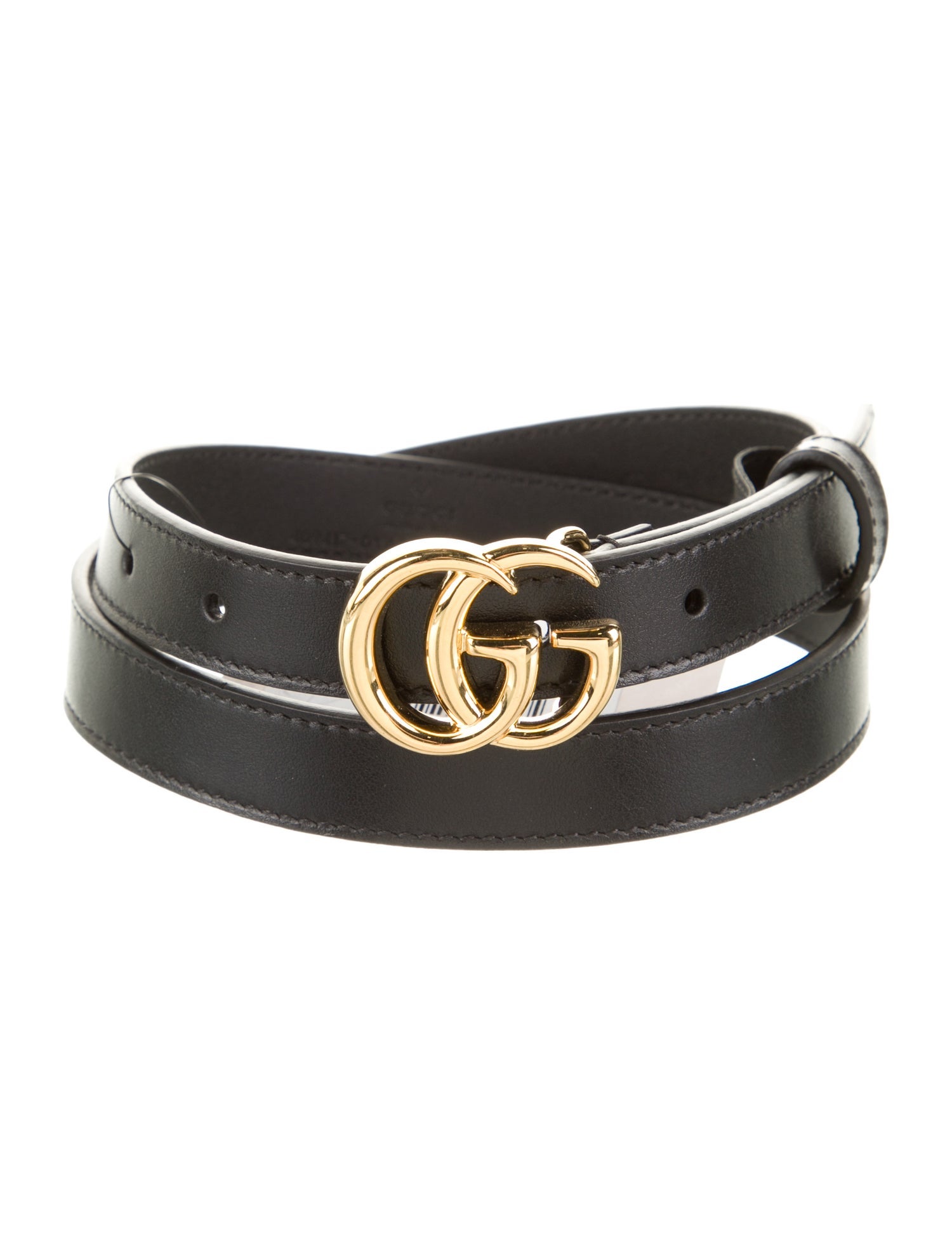 Gucci Double G Logo Skinny Belt Kit