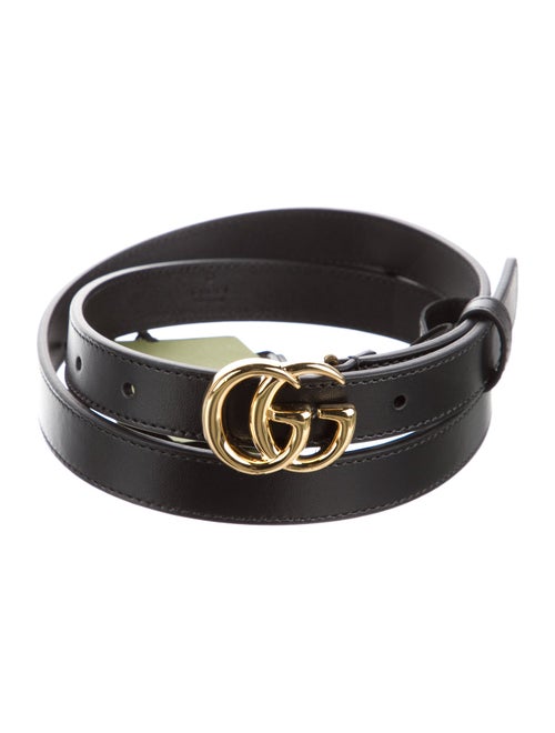 Gucci Skinny Leather Belt