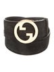 Gucci Interlocking G Logo Suede Belt